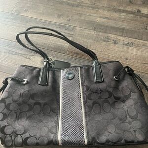 Black Coach Purse